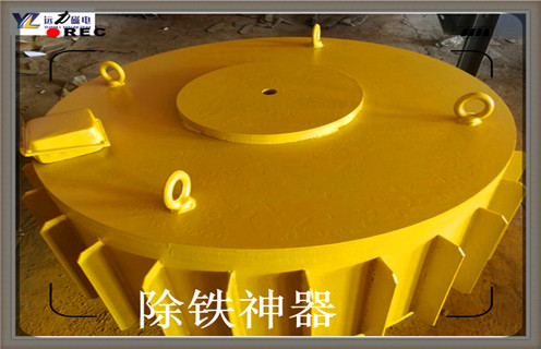 電磁除鐵器為更好的工作，周圍抗干擾工作要做好
