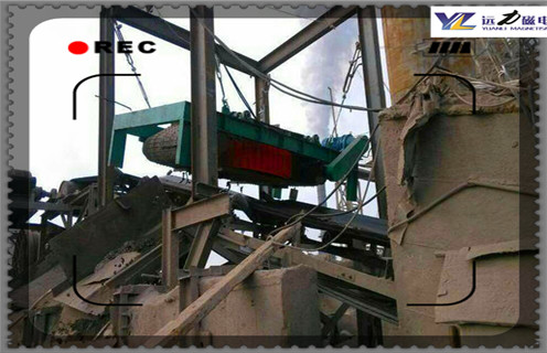帶式除鐵器，河北帶式輸送機(jī)布置除鐵器_帶式強(qiáng)磁河北帶式輸送機(jī)布置除鐵器工作原理構(gòu)造選型_廠家 