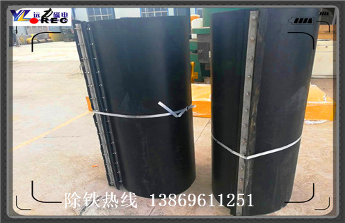 皮帶式自卸永磁除鐵器，廣東皮帶式自卸永磁除鐵器_廣東皮帶式自卸永磁除鐵器皮帶原因及如何調(diào)_刮板價(jià)格 