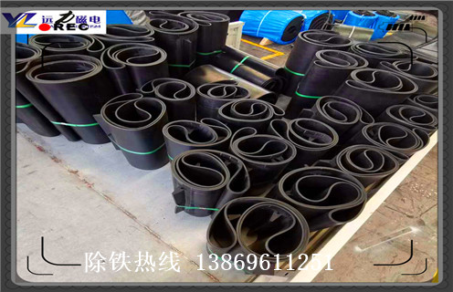 皮帶式除鐵器，天津皮帶式除鐵器_浙江除鐵器皮帶損壞原因不卸料怎么回事，如何清理及接線 
