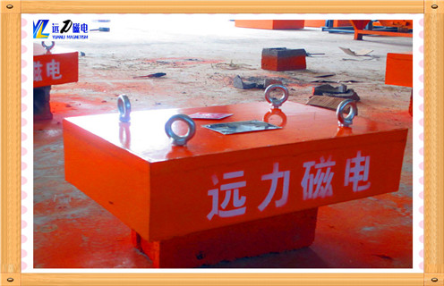 管道式粉料除鐵器，管道式粉料除鐵器價格_遠力管道式粉料除鐵器價格12000高斯_可定制工作原理_安裝示意圖