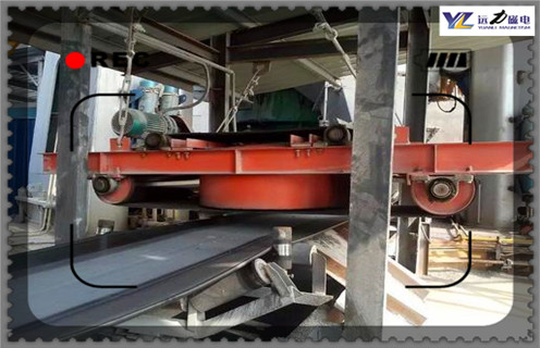 電磁自卸除鐵器，福建電磁自卸油冷除鐵器定做_福建電磁自卸油冷除鐵器定做廠家配件_型號及工作視頻  